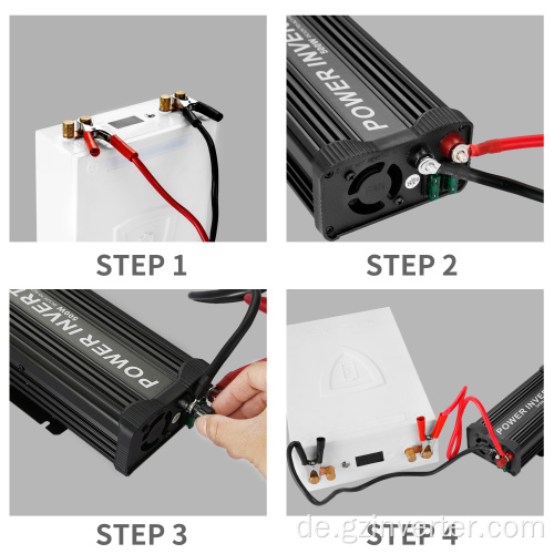 Wechselrichter von Sonnensystemen 200W für Auto